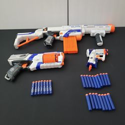 12 Nerf Guns Lot