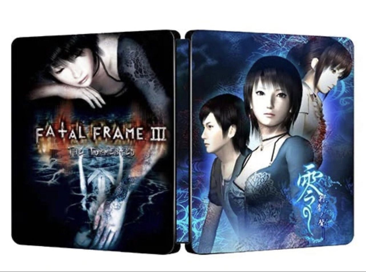 Fatal Frame 3 Custom made Steelbook Case only for PS2/PS3/PS4/PS5/Xbox (No Game) New