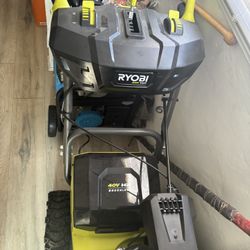 Cordless Operated Snow Blower