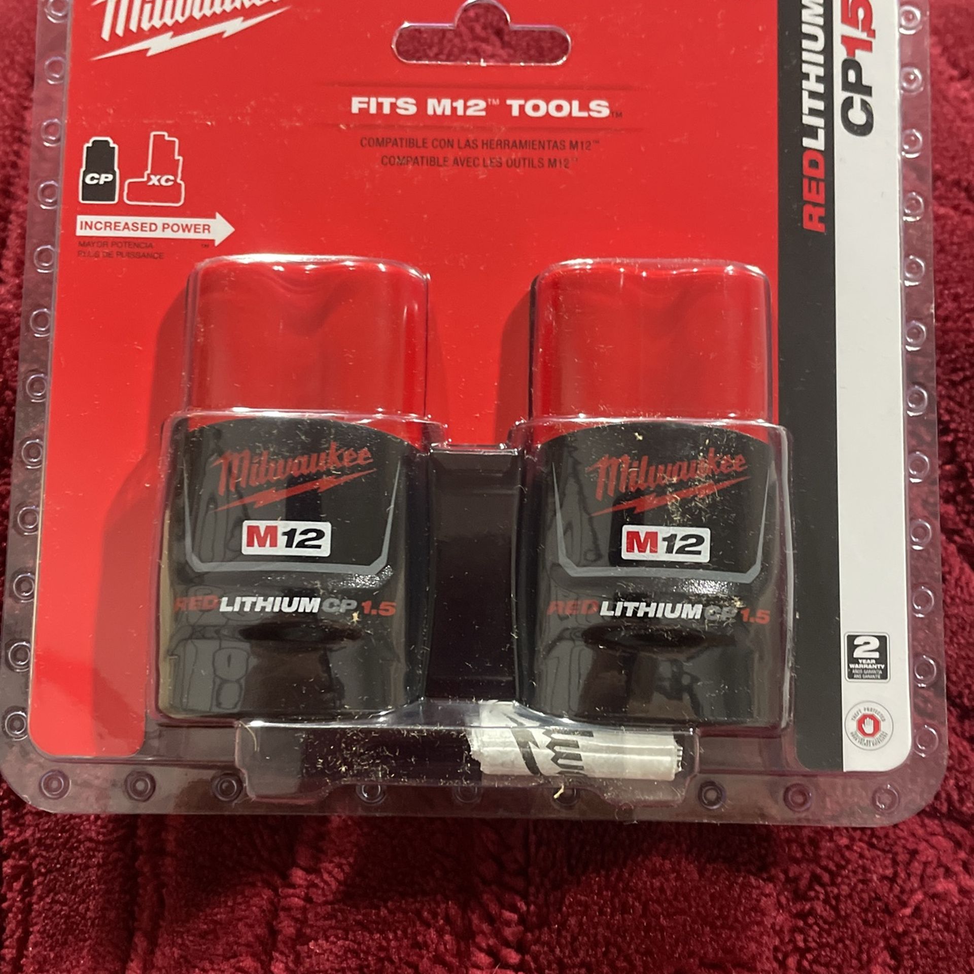M12 Batteries Cp 1.5