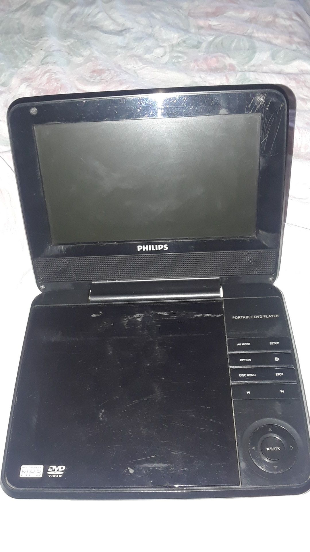 Philips Portable DVD Player - Includes Charger