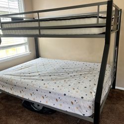 Bunk Bed W/twin Mattress