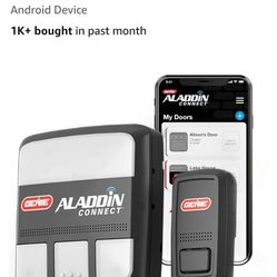 Genie Aladdin Connect Garrage Door 