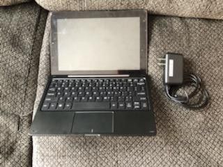 Super sonic 11inc windows tablet w/ keyboard.