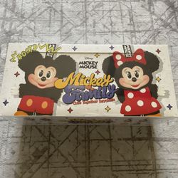 Popmart Mickey Family Cute Together Keychain Series Figures Sealed Case