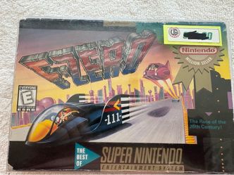 Super Nintendo F-Zero video game