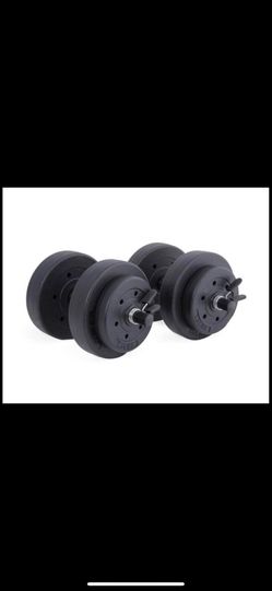 Dumbbells 20 adjustable from 5-10-15-20