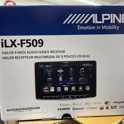 Alpine Ilx-509 Inch Wireless Apple CarPlay HDMI touchscreen stereo system