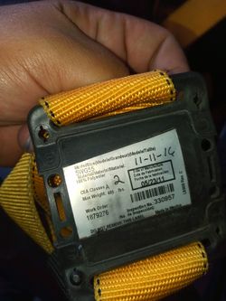 Safety straps and connector