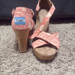 Tom’s wedges, Size 7.5