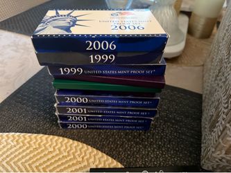 United States mint Proof set’s