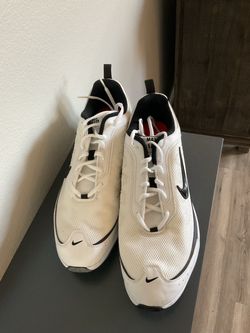 Nike Air Max Low-Top Sneakers White Black size 15