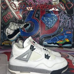 Jordan Retro 4 “2016 White Cement”