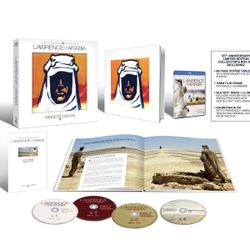 Lawrence of Arabia 50th Anniversary Collector’s Edition Blu‑ray Set, Book