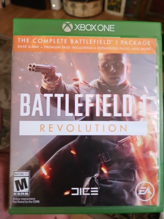 Battlefield One Xbox 1