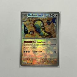  Dudunsparce (Master Ball Pattern) 080/131 Prismatic Evolutions Pokemon M NM 