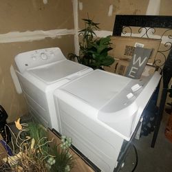 GE washer and dryer