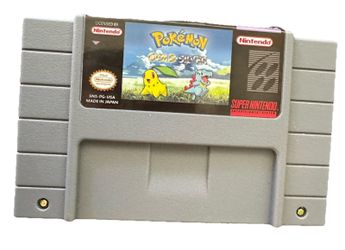 SNESCLON- SNES COMPATIBLE - POKEMON GOLD SILVER 90S RARE Free Ship Not Tested