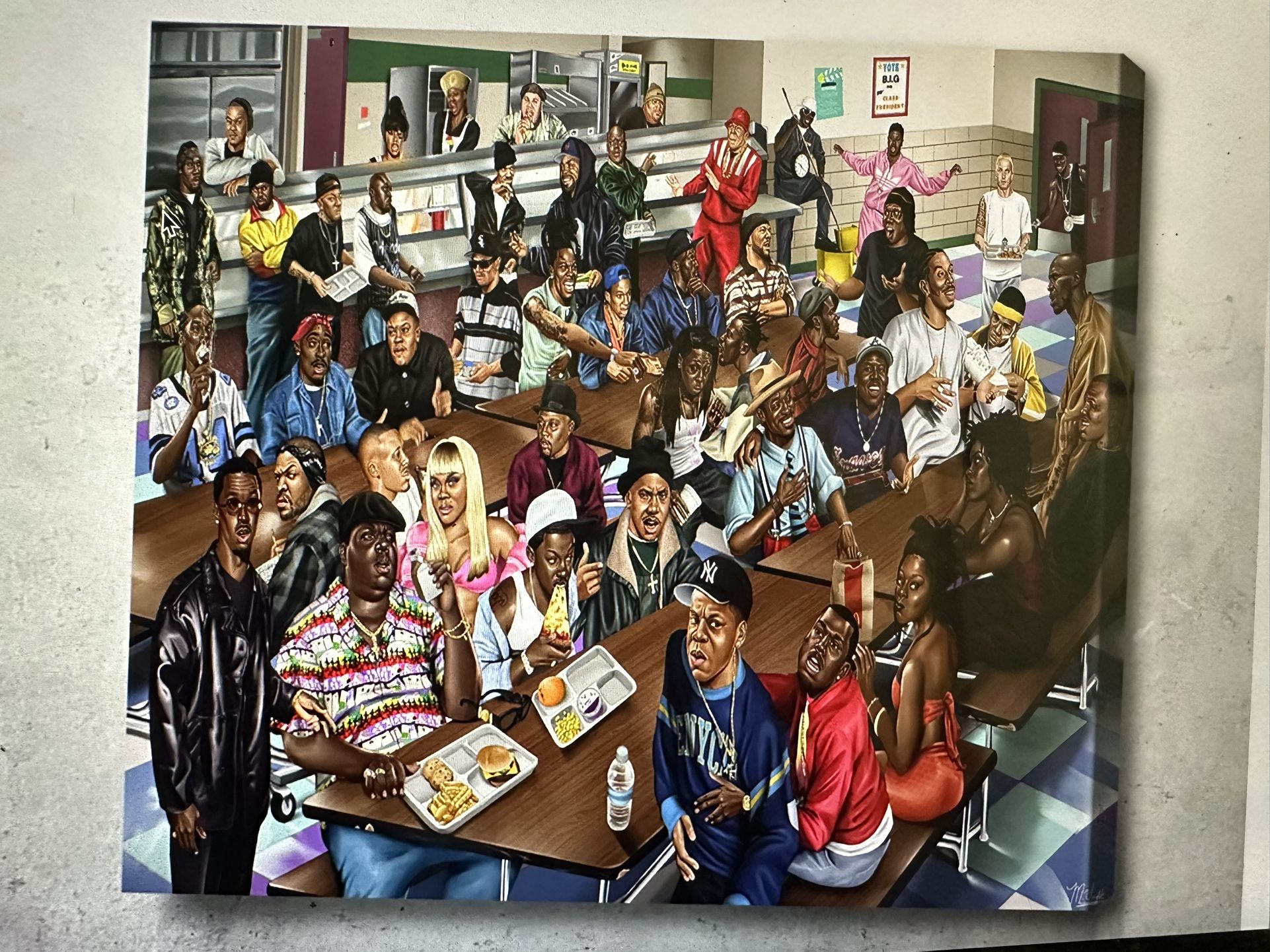 Hip Hop Wall Art Canvas