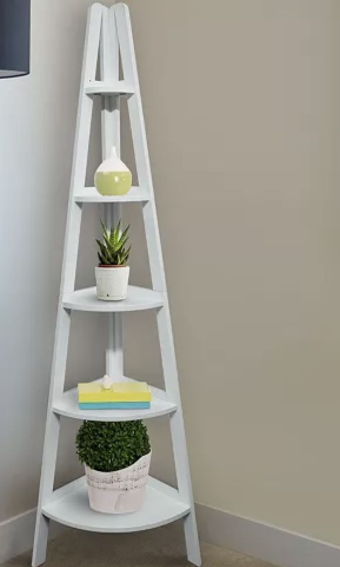 5 Shelf Corner Table From Target