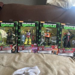 Teenage Mutant Ninja Turtles Wrestling Figures