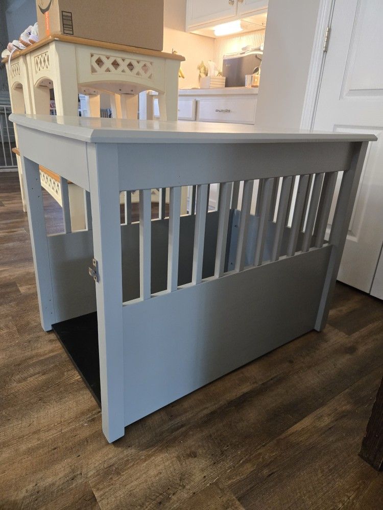 Wood Dog Crate