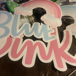 Gender Reveal Decor 