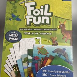 Skillmatics Foil Fun - Animals Mega Pack, No Mess Art for Kids