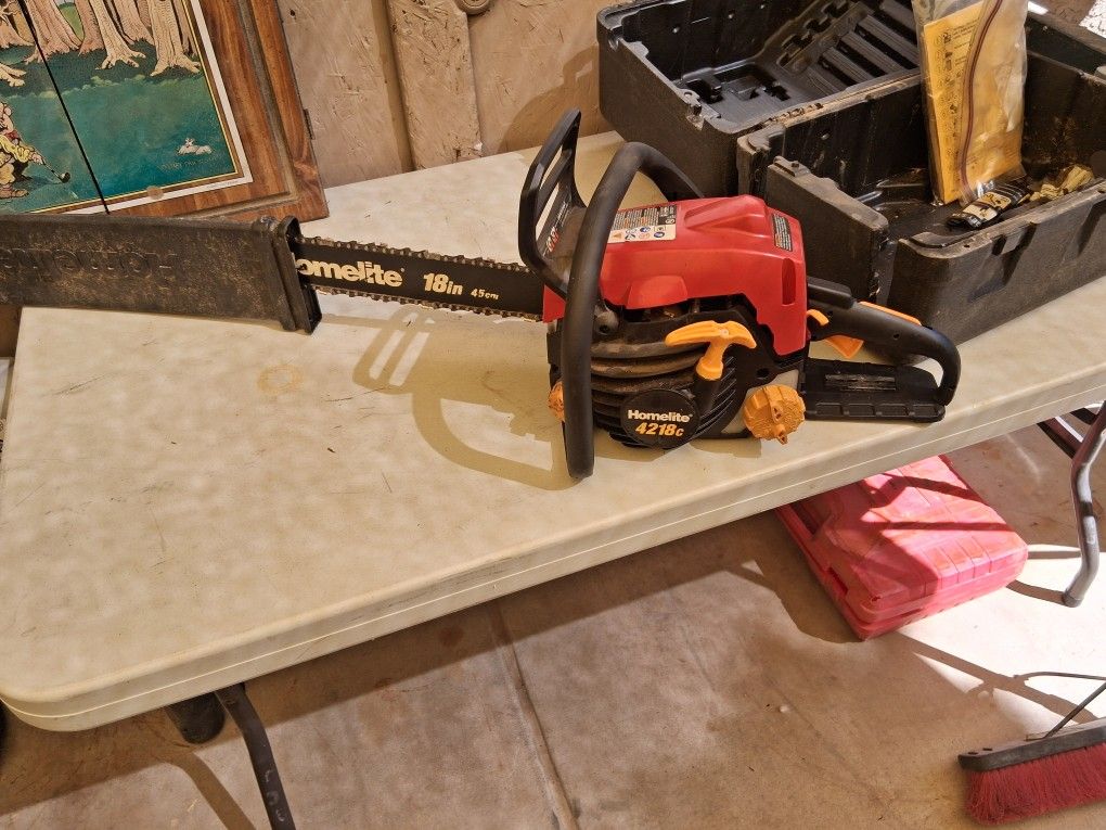 18 inch home light chainsaw.