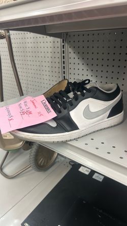 Air Jordan 1 Low Black White Gray Sneaker