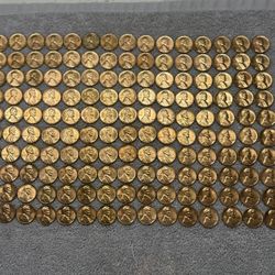 Lot Of (150) 1968-S Pennies 