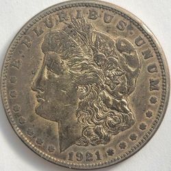 1921 S Morgan Silver Dollar
