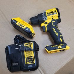 DEWALT 20-volt Max Brushless Drill (1-Battery Included, Charger Included