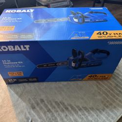 Brand New Kobalt Chainsaw 40volt