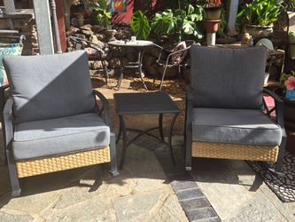 2 Rocker Chairs + 1 Table (BRAND NEW)