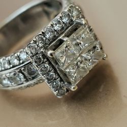 2.50 Crt. Kay Jewelers Diamond Ring Set 