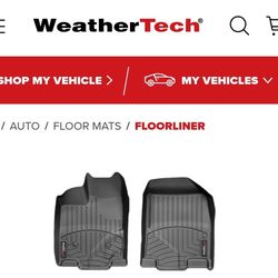 USED - Weathertech Floor & Cargo Liner, 2014 Ford Edge