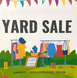 YARD SALE — Read Description