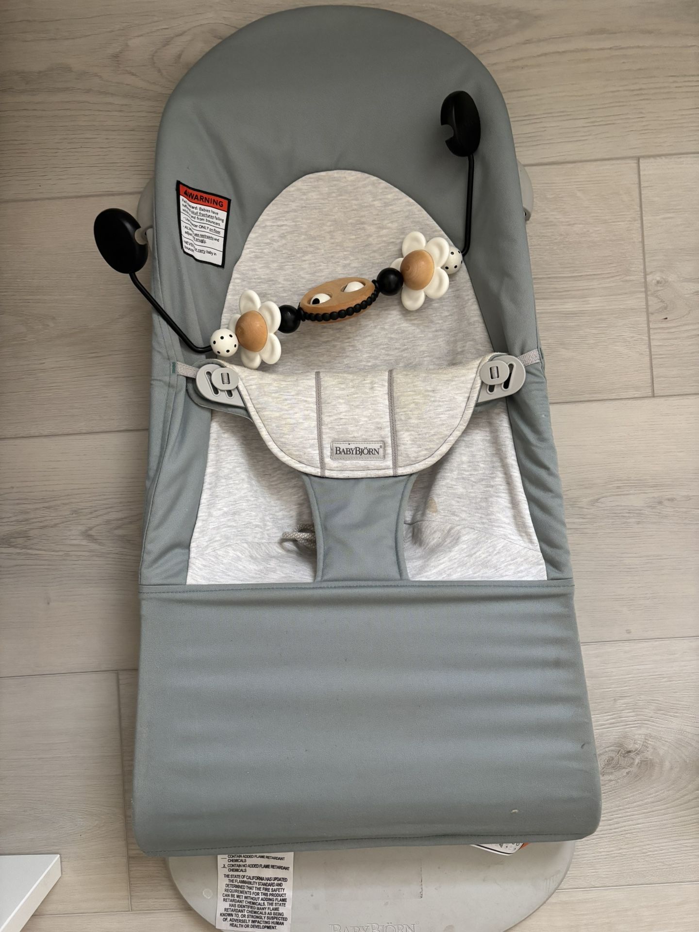 Baby Bjorn with attachment toy