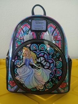 Aurora stained glass loungefly LE 1325