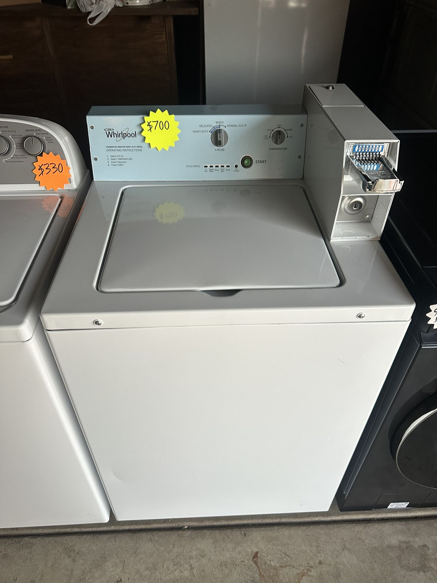 Whirlpool Commercial Washer