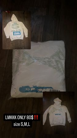 sp5der egg shell hoodie