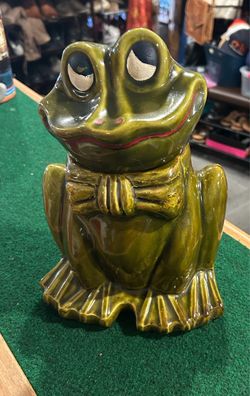 MCM Ceramic 1960’s Frog Cookie Jar