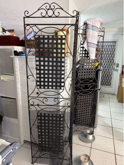 Wrought iron divider