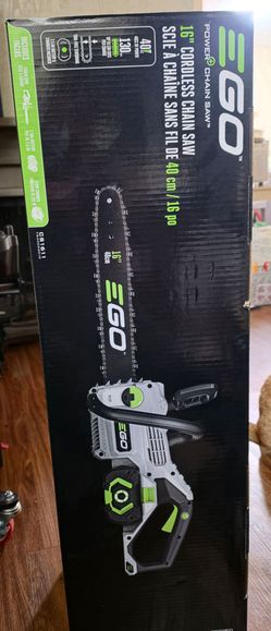 EGO 16" chainsaw #cs1611 BRAND NEW
