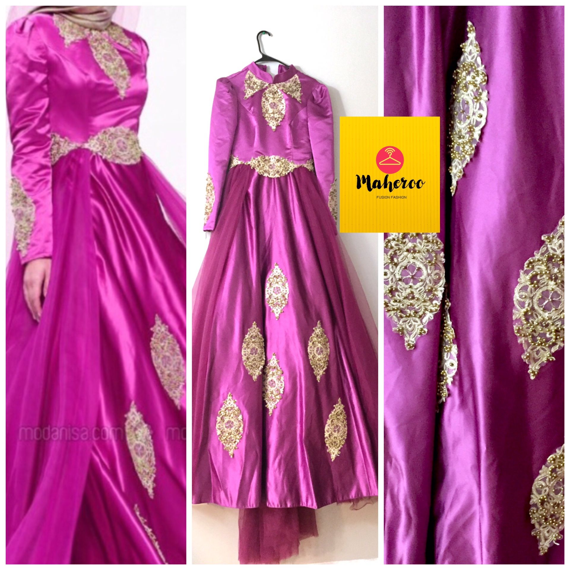 NWT Turkish Pakistani wedding gown Islamic Wedding dress ball gown