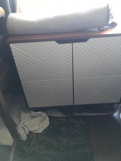 Media center storage cabinet