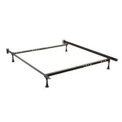 Twin rail bed frame