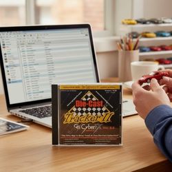 Die-Cast Tracker II PC CD-ROM CG Cyber FX Software Database Die-Cast Modeling Very Good Condition. Rare Vintage Collector's item. USE COMPATIBILITY MO