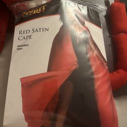 Devil Costume Includes Red Jump Suit Red Satan Cape Devil Ear Devil Tail 